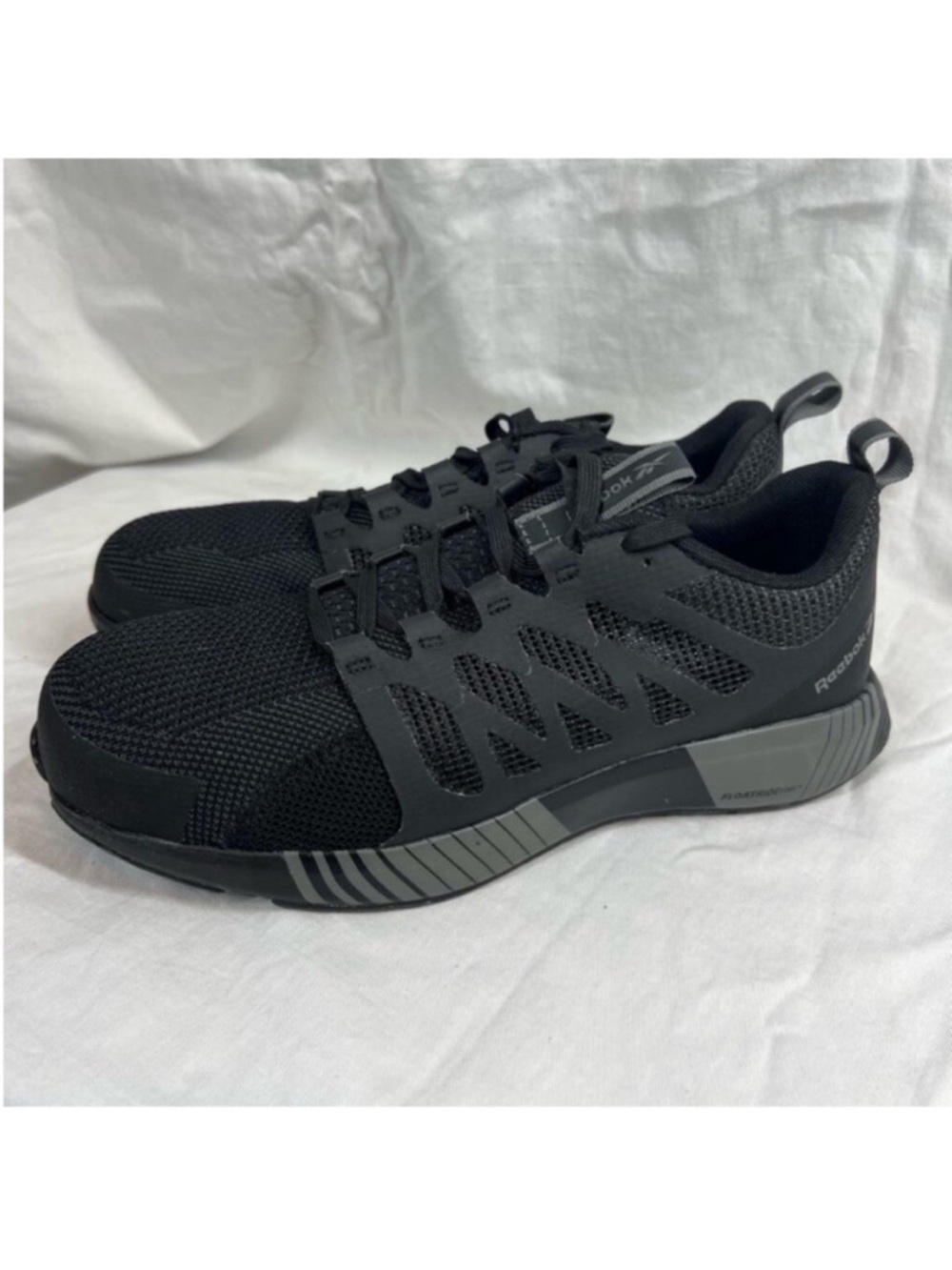 Reebok UNISEX ASTM memory tech cushion fusion flex weave work shoes safety toe